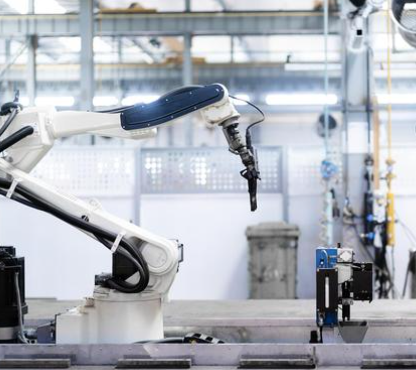 喷涂机械手作业中