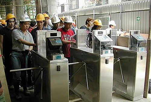 桥式三辊闸机_三辊闸范围及特点