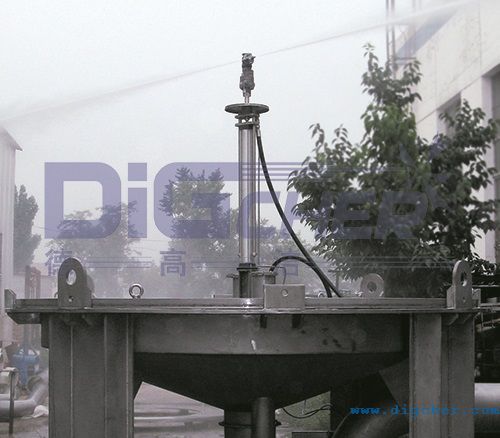 三维洗罐器工作状态